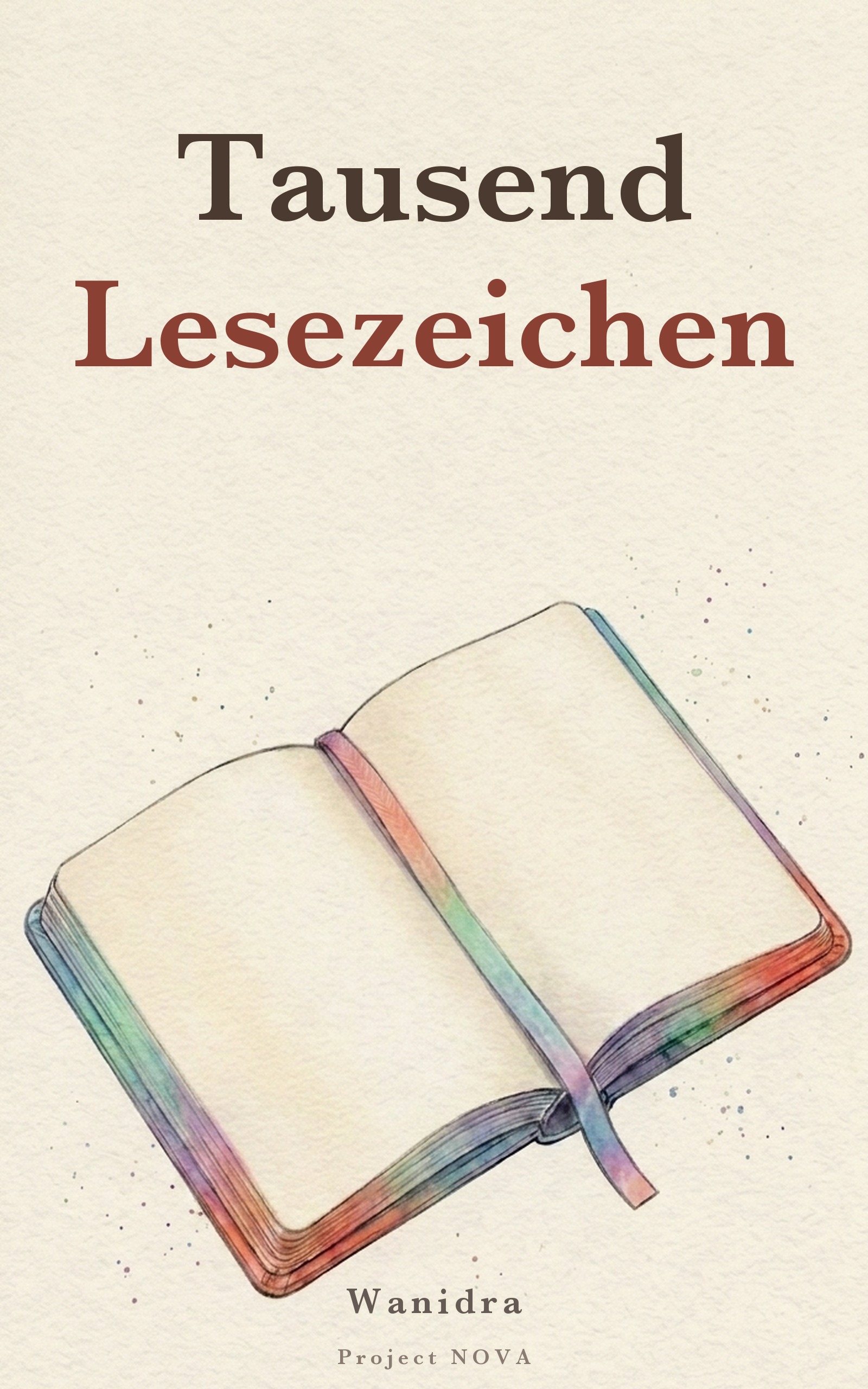 Cover von „Tausend Lesezeichen“