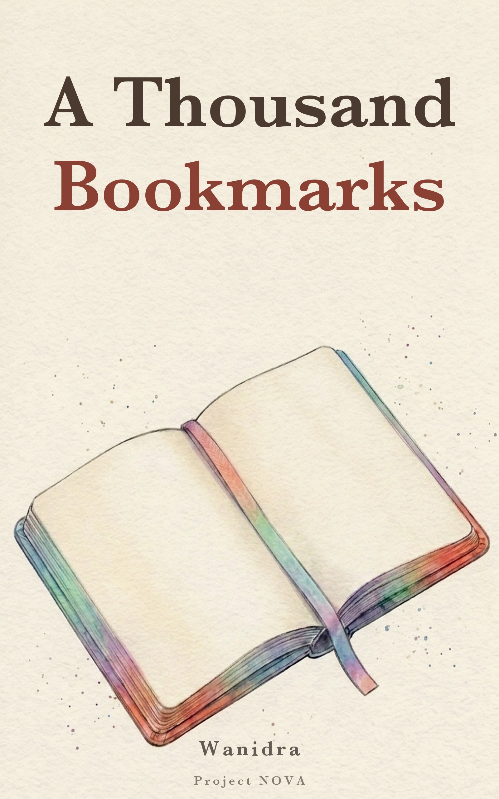 “A Thousand Bookmarks” cover